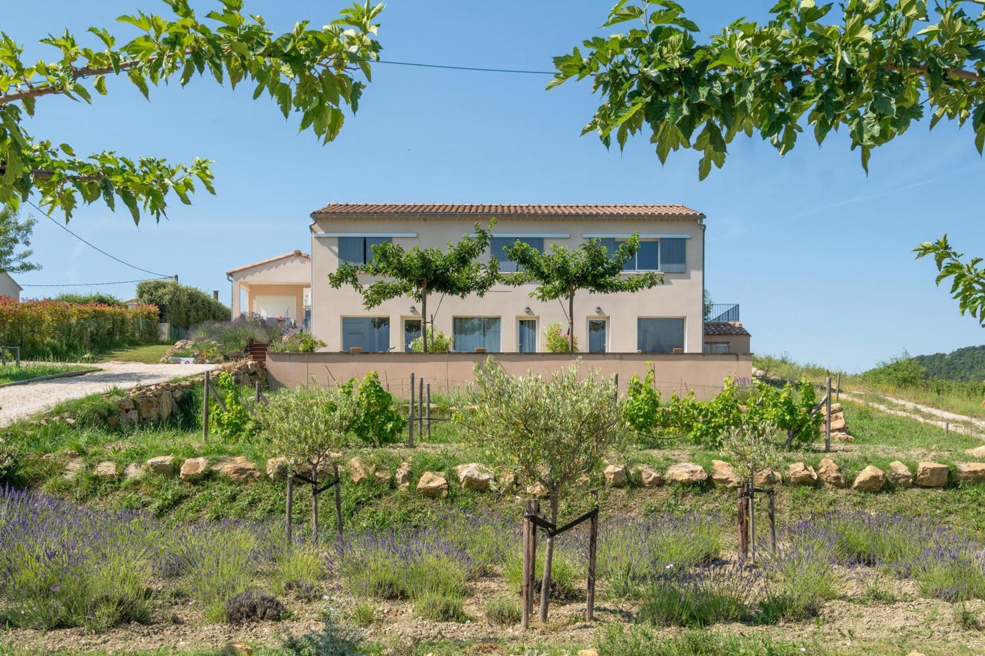 Vila Les Terrasses De Cascavelle Blauvac Exteriér fotografie